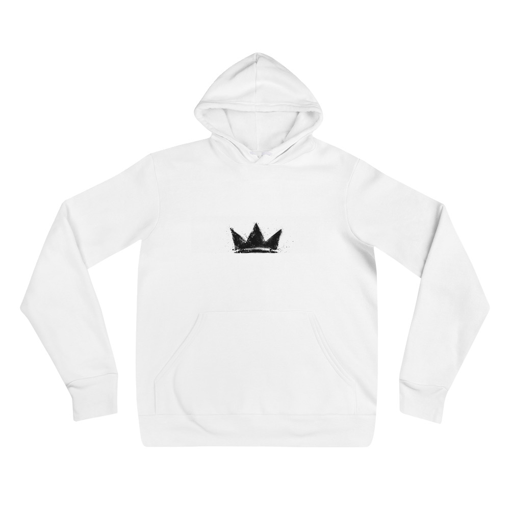 Royal-Tee Pullover Hoodie - White - Image 2