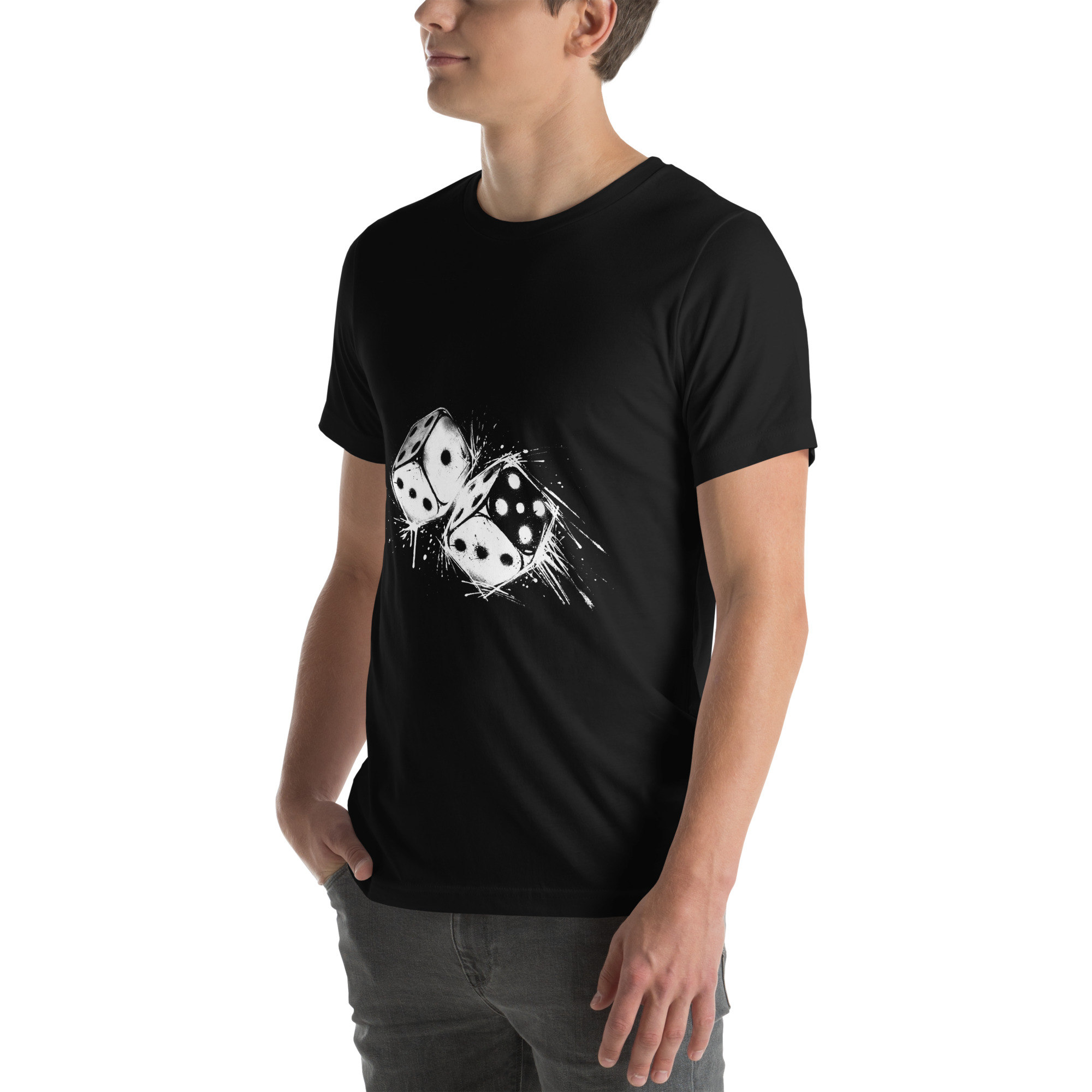Royal-Tee Dice Tee - Black - Image 4