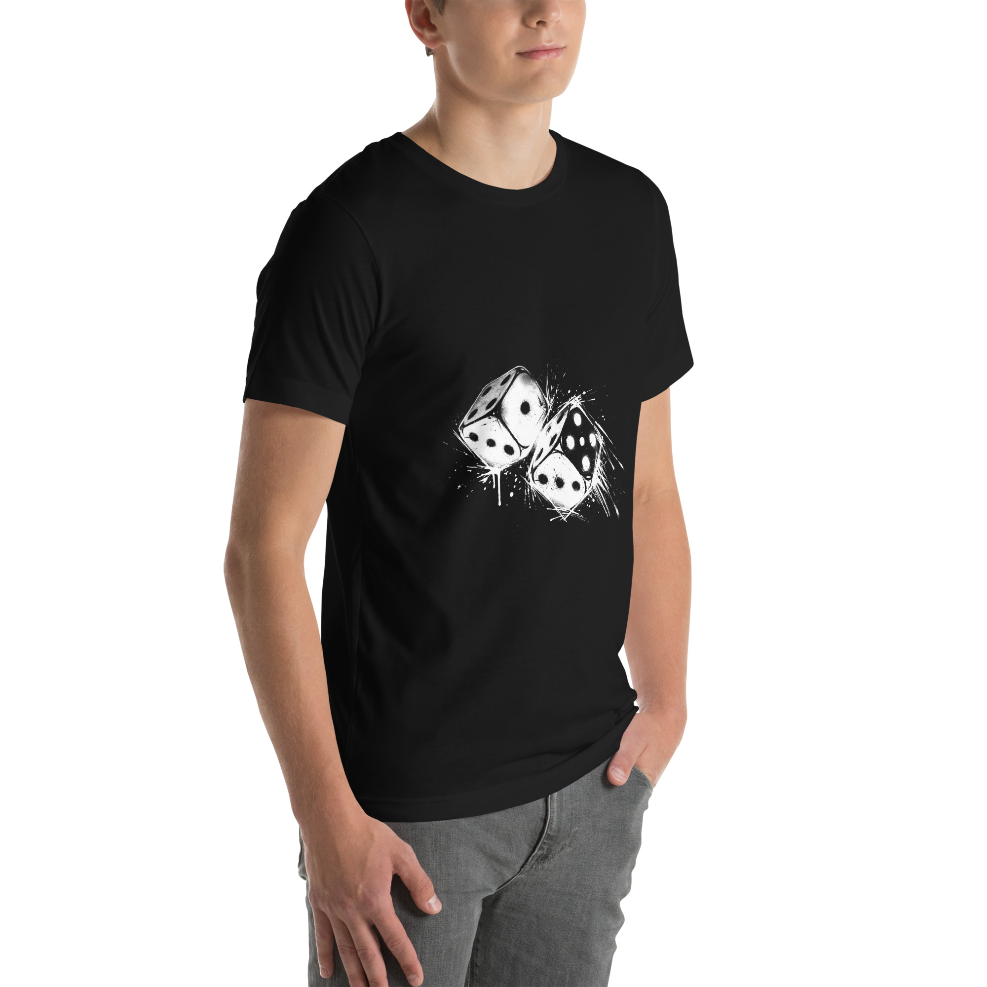 Royal-Tee Dice Tee - Black - Image 6