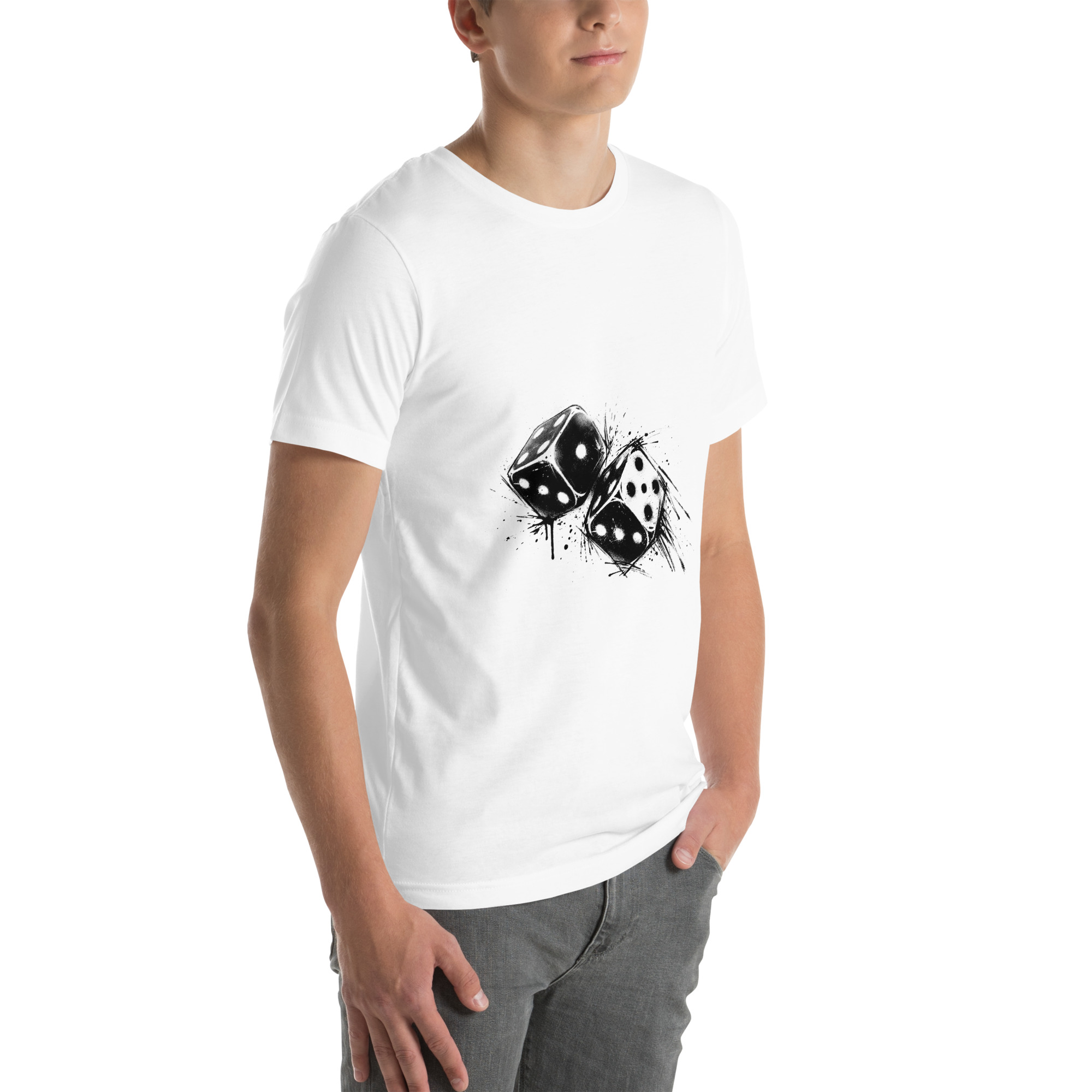 Royal-Tee Dice Tee - White - Image 6
